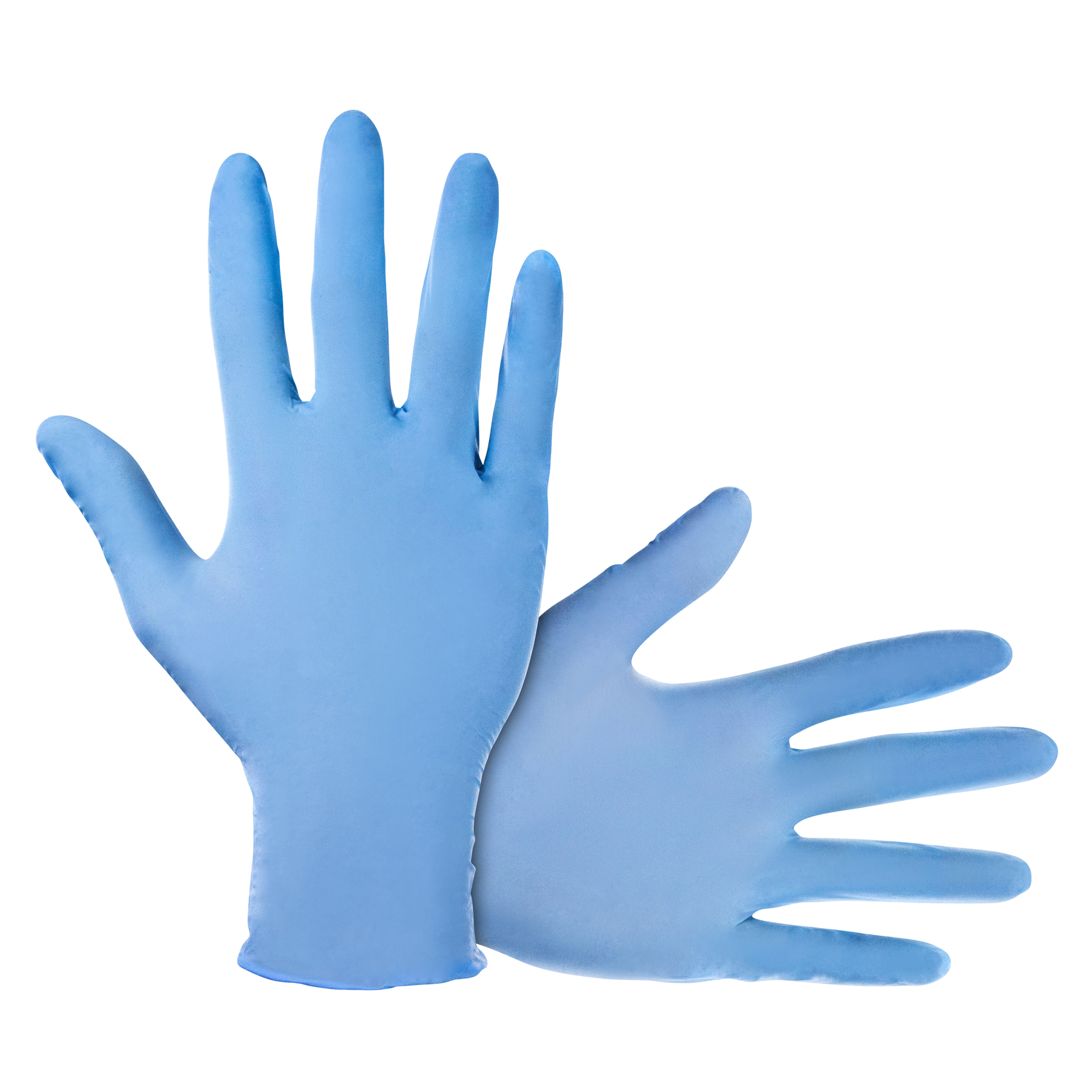Ironton 3.5 Mil Blue Nitrile Gloves 100ct Large